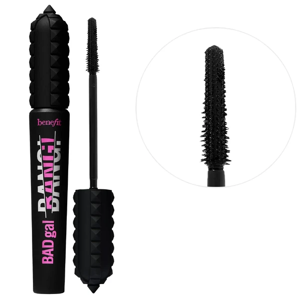 Об'ємна туш для вій Benefit Cosmetics BADgal BANG! Volumizing Mascara Color: Intense Pitch Black Size Intense Pitch Black – 0.30 oz/ 8.5 g