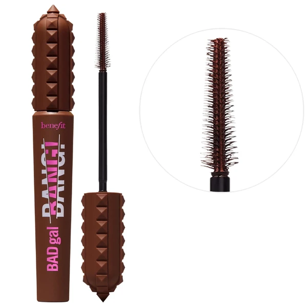 Об'ємна туш для вій Benefit Cosmetics BADgal BANG! Volumizing Mascara Color: Rebel Brown - Brown Size 0.3 oz / 8.5 mL