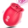 Вибратор для женщин Sex Toys Rose Dildo Vibrator - Upgraded Adult Toys with 5 Sucking & Vibrating Modes for Women Clitoral Nipple, Rose Sucker Sex Toy Clitoral G Spot Vibrators for Woman Couples Adult Sex Games - Фото 1