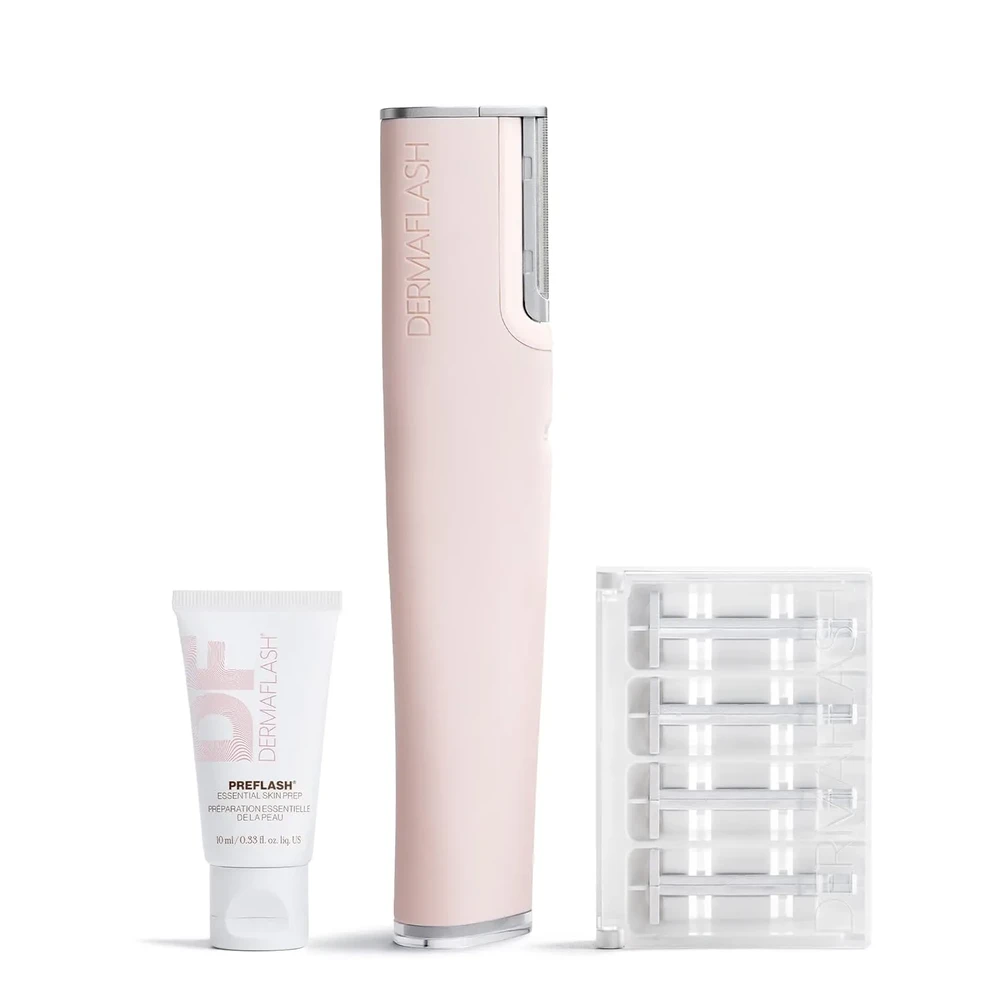 Пристрій для омолодження та видалення волосся з технологією Sonic Edge Dermaflash Luxe+ Pink