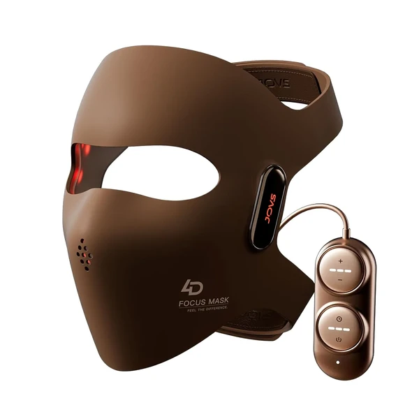 Маска для обличчя з лазерною терапією проти старіння 3 режими JOVS 4D Laser Light Therapy Mask, Red Light Therapy for Face with 4 Different Wavelength Adopted FPT Concentrated Technology, 3 Modes Portable Face Mask for Anti-aging