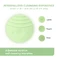 Щітка для очищення обличчя FOREO LUNA 4 для комбінованої шкіри - Зелена - Фото 6