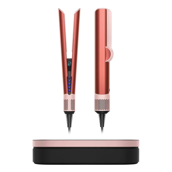 Випрямляч для волосся з технологією повітряного потоку Dyson Airstrait™ Straightener Color: Strawberry Bronze / Blush Pink