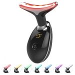 Масажер для обличчя та шиї 7-in-1 Deplux Skin Care Tool, Face Neck Massager for Skin Care Routine at Home, Glossy Black