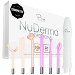 Апарат для терапії шкіри NuDerma Professional Skin Therapy Wand - Portable Skin Therapy Machine with 6 Neon & Argon Wands – Boost Your Skin – Clear Firm & Tighten