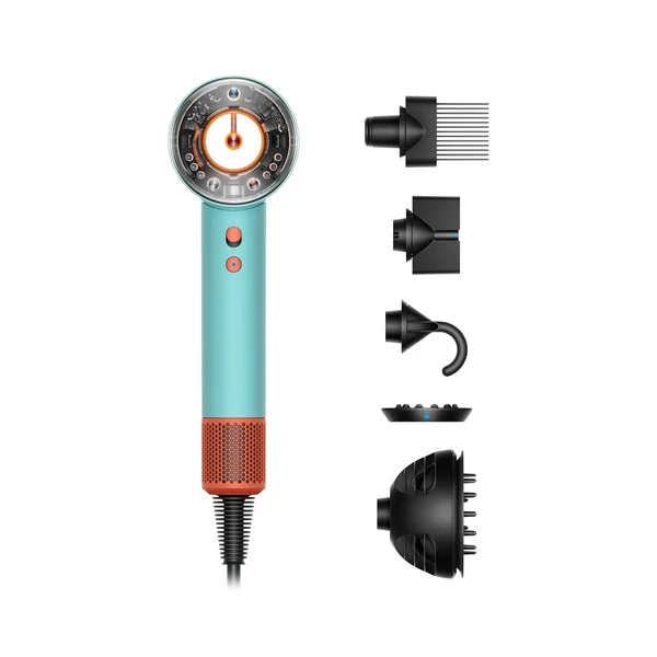 Фен для волосся з технологією швидкого сушіння Dyson Supersonic Nural™ hair dryer Color: Ceramic Patina/Topaz