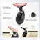 Масажер для обличчя та шиї 7-in-1 Deplux Skin Care Tool, Face Neck Massager for Skin Care Routine at Home, Glossy Black - Фото 5