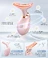 Массажер для лица и шеи 7-in-1 Skin Care Tools, Face Care, Face Neck Massager for Skin Care Routine at Home, Glossy Pink - Фото 2