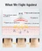 Масажер для обличчя та шиї Red-Light-Therapy-for-Face and Neck, Red Light Therapy Wand, 7 Color Led Face Neck Massager for Skin Care, White - Фото 4
