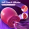 Вибратор для женщин Sex Toys Rose Dildo Vibrator - Upgraded Adult Toys with 5 Sucking & Vibrating Modes for Women Clitoral Nipple, Rose Sucker Sex Toy Clitoral G Spot Vibrators for Woman Couples Adult Sex Games - Фото 4