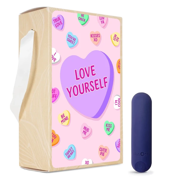 Міні-вібратор для жінок plusOne Bullet Mini Vibrator for Women Color: Navy