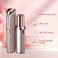 Електричний тример для обличчя Facial Hair Remover for Women - as Seen on TV Painless Face Shaver - Electric Hair Removal Device for Face Lips Peach Fuzz with Light (Rose Gold) - Фото 2