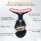 Масажер для обличчя та шиї 7-in-1 Deplux Skin Care Tool, Face Neck Massager for Skin Care Routine at Home, Glossy Black - Фото 2