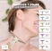 Масажер для обличчя та шиї GLO24K 7 Color Light Skin Rejuvenation Neck and Face Massager - Фото 4