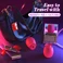 Вибратор для женщин Sex Toys Rose Dildo Vibrator - Upgraded Adult Toys with 5 Sucking & Vibrating Modes for Women Clitoral Nipple, Rose Sucker Sex Toy Clitoral G Spot Vibrators for Woman Couples Adult Sex Games - Фото 7