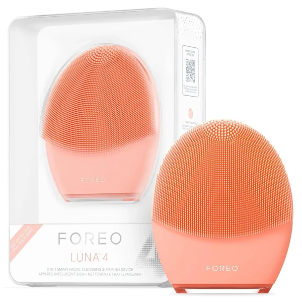 Щітка для очищення обличчя FOREO LUNA 4 для комбінованої шкіри - Рожева