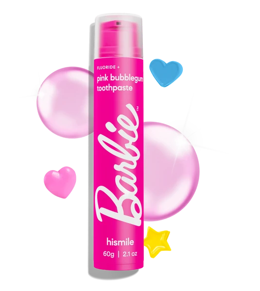 Відбілююча зубна паста HiSmile Barbie Pink Bubblegum Toothpaste