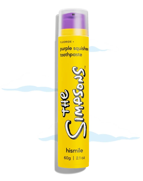 Відбілююча зубна паста HiSmile The Simpsons Purple Squishee Toothpaste