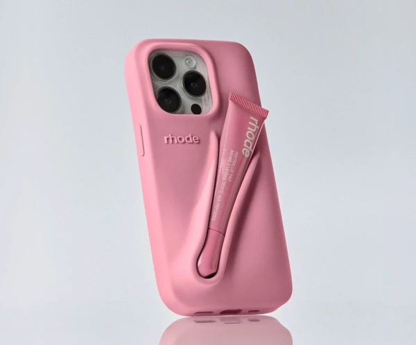 Силіконовий чохол rhode lip case - ribbon (• iPhone 13, 13 Pro, 13 Pro Max • iPhone 14, 14 Pro, 14 Pro Max • iPhone 15, 15 Pro, 15 Pro Max • iPhone 16 Pro та 16 Pro Max)