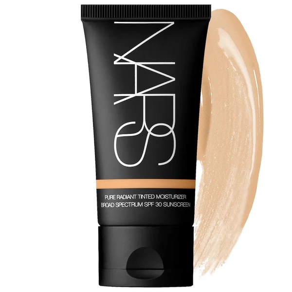 Зволожуючий тонік з вітаміном C SPF30 - NARS Pure Radiant Tinted Moisturizer SPF 30 PA+ St. Moritz - M1 - medium with warm undertones, and a golden tone