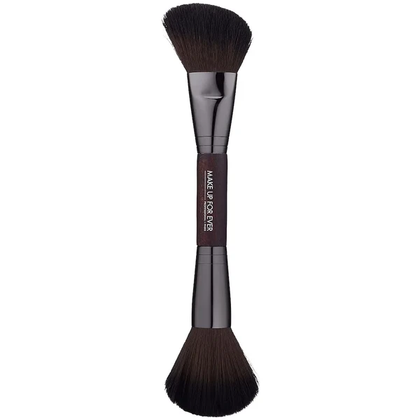 Двосторонній пензель для контурування MAKE UP FOR EVER 158 Double Ended Sculpting Brush