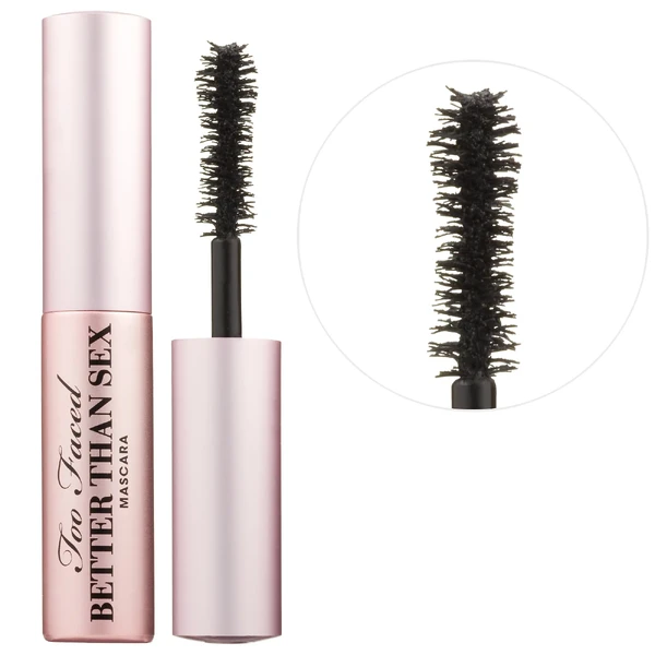 Объемная тушь для ресниц Too Faced Better Than Sex Volumizing & Lengthening Mascara Color: black Size Mini Size Black - 0.17 oz