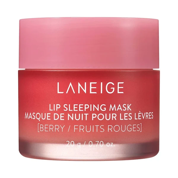 Зволожуюча маска для губ LANEIGE Lip Sleeping Mask Intense Hydration with Vitamin C Color: Berry Size 0.7 oz / 20 g