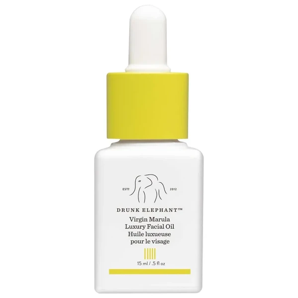 Олійка для обличчя з ефектом омолодження Drunk Elephant Mini Virgin Marula Luxury Face Oil 0.5 oz/ 15 mL