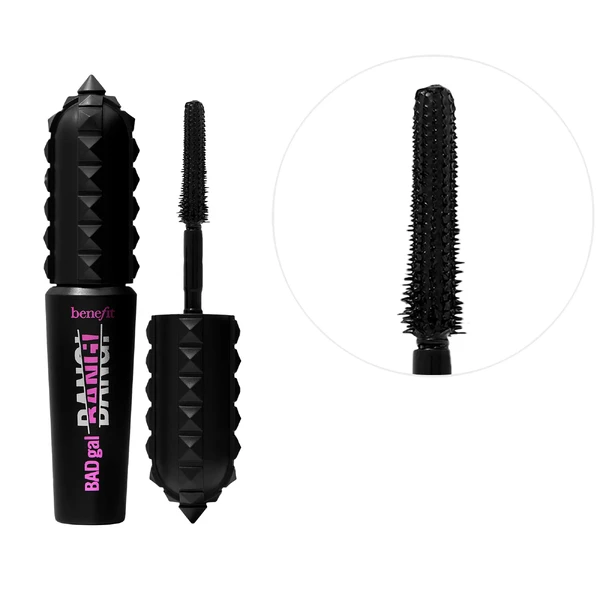 Объемная тушь для ресниц Benefit Cosmetics BADgal BANG! Volumizing Mascara Color: Black Size Mini Intense Pitch Black – 0.14 oz/ 4 g