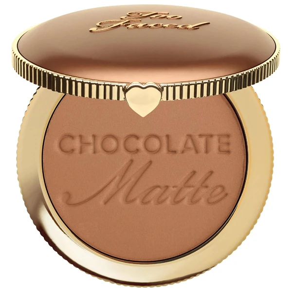 Матовая пудра с какао Too Faced Chocolate Soleil Matte Bronzer Color: Chocolate Soleil - medium to deep Size 0.28 oz/ 8 g