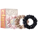 Шовкові резинки для волосся Slip Large Slipsilk™ Scrunchies - Чорні, Рожеві, Карамельні