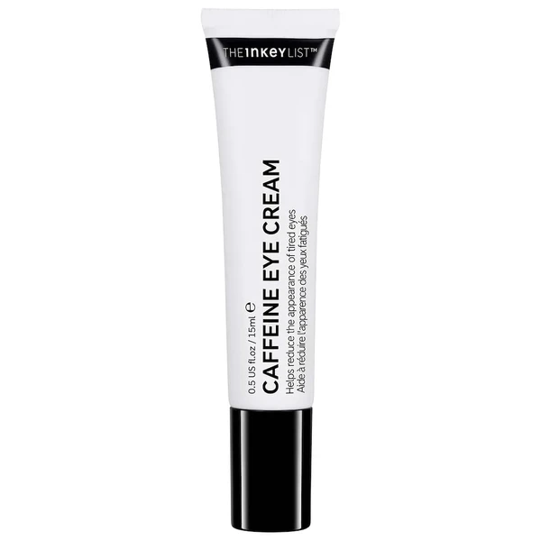 Оживляючий крем для шкіри навколо очей The INKEY List Caffeine De-puffing + Dark Circle Eye Cream 15 mL