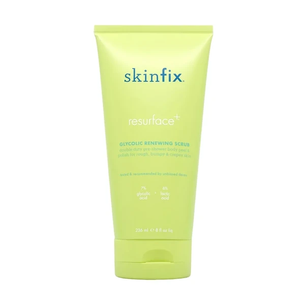 Скраб для тела с гликолической и молочной кислотой Skinfix Resurface+ Glycolic and Lactic Acid Renewing Body Scrub