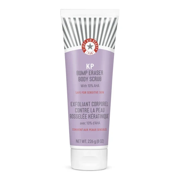 Скраб для тела с AHA-кислотами First Aid Beauty KP Bump Eraser Body Scrub with 10% AHA 8 oz/ 226 g
