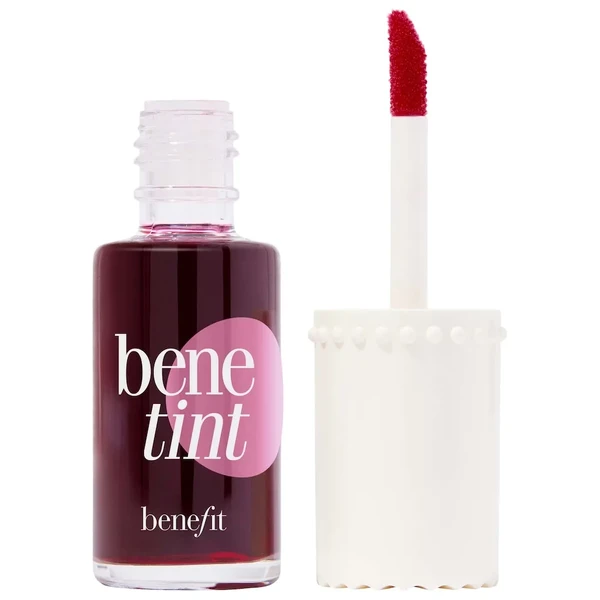 Стійкий рум'янець та блиск для губ Benefit Cosmetics Benetint Liquid Lip Blush & Cheek Tint Benetint - rose tinted lip & cheek stain Об'єм 0.2 oz / 6 g