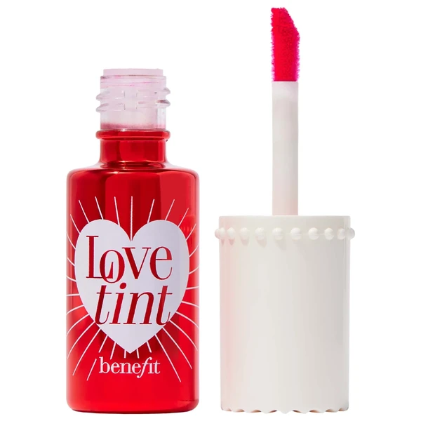 Тінт для губ і щік Benefit Cosmetics Benetint Liquid Lip + Cheek Blush Stain Color: Lovetint - fiery-red Size 0.2 / 6g