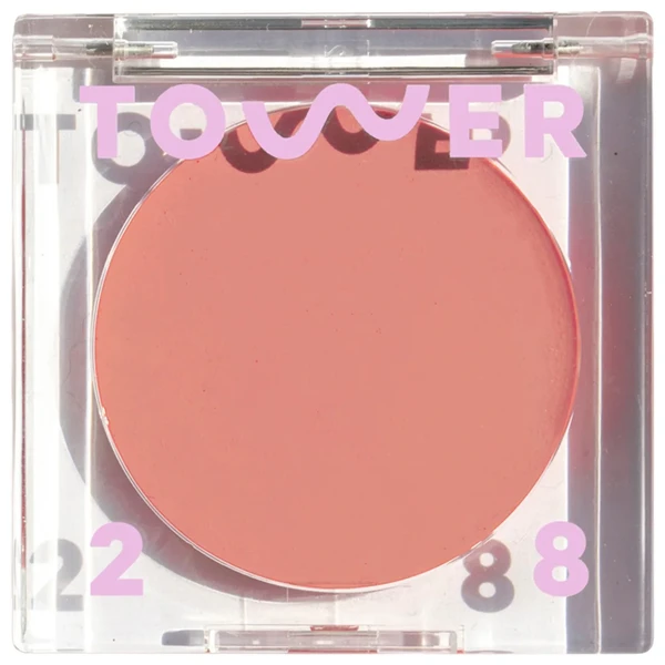 Румяна для губ та щік Tower 28 Beauty BeachPlease Lip + Cheek Dewy Cream Blush Color: Magic Hour - sun-kissed rosy nude Size 4.5 oz / 0.158 g
