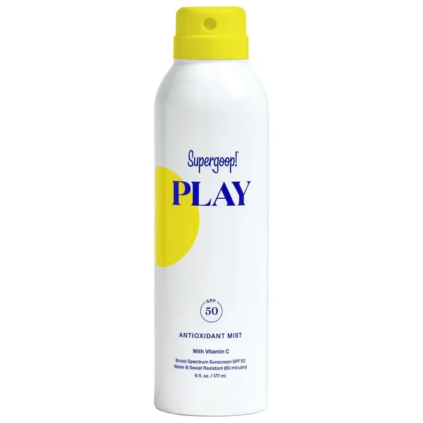 Сонцезахисний спрей Supergoop! PLAY Antioxidant Body Sunscreen Mist SPF 50 6.0 oz/ 177 mL