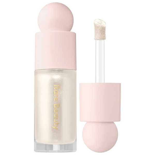 Рідкий хайлайтер Rare Beauty by Selena Gomez Positive Light Liquid Luminizer Highlight Color: Enlighten - champagne Size 0.5 oz/ 15 mL