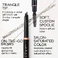 Трехугольный карандаш для бровей Anastasia Beverly Hills Brow Definer 3-in-1 Triangle Tip Easy Precision - Фото 9