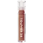 Увлажняющий блеск для губ Tower 28 Beauty ShineOn Lip Jelly Hydrating Non-Sticky Lip Gloss Color: Almond - semi-sheer, milky chocolate Size 0.13 oz/ 3.9 mL