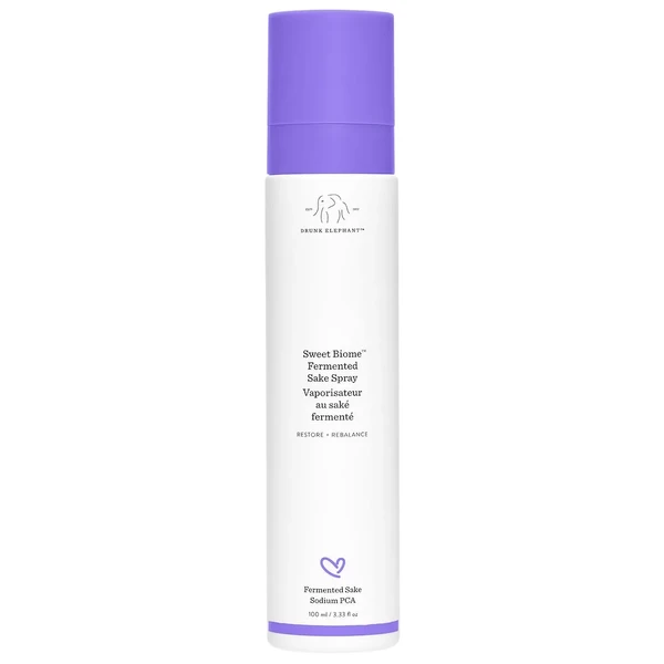 Зволожуючий спрей для обличчя Drunk Elephant Sweet Biome™ Fermented Sake Hydrating Spray 3.33 oz/ 100 mL