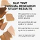 Увлажняющий тонирующий крем из SPF 35 Saie Slip Tint – Lightweight Tinted Moisturizer with Mineral Zinc SPF 35 and Hyaluronic Acid Color: Three - for light to medium skintones with peach undertones. Size 1.35 oz/ 40 mL - Фото 8