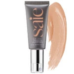 Увлажняющий тонирующий крем из SPF35 Saie Slip Tint Dewy Tinted Moisturizer SPF 35 Sunscreen Color: Four - for light to medium skintones with red undertones Size 1.35 oz/ 40 mL