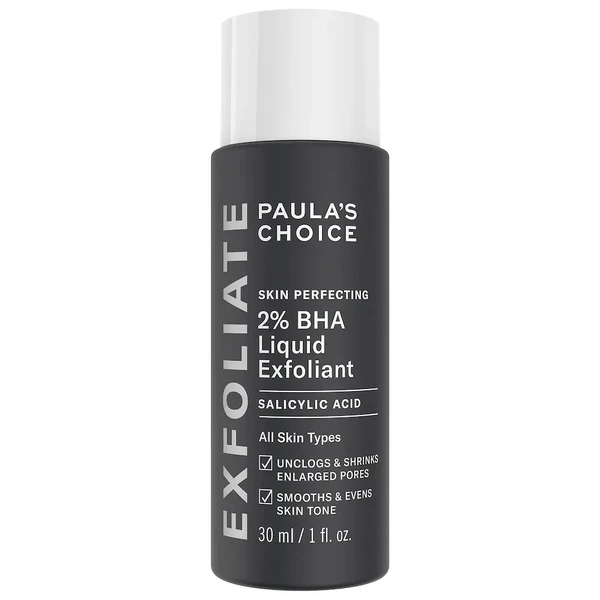 Тонік-ексфоліант з BHA-кислотою Paula's Choice Mini Skin Perfecting 2% BHA Liquid Exfoliant 1 oz/ 30 mL