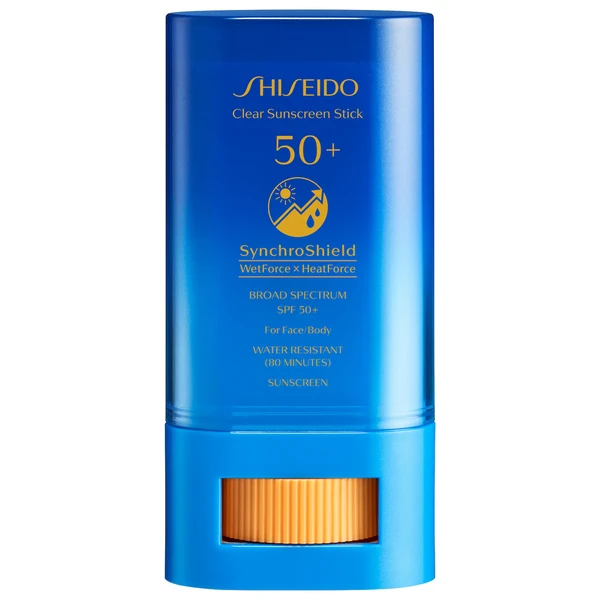 Прозорий сонцезахисний стік Shiseido Clear Sunscreen Stick SPF 50 Size: 0.7 oz / 20 g
