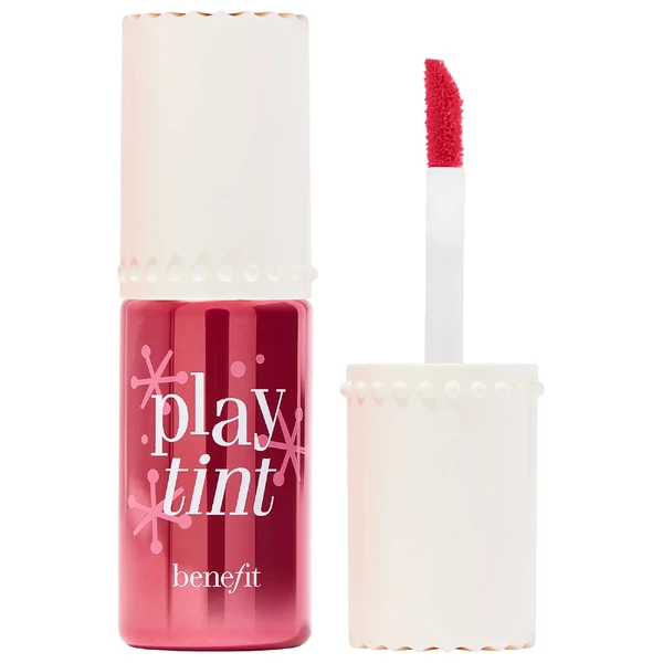 Тінт для губ і щік Benefit Cosmetics Benetint Liquid Lip + Cheek Blush Stain Color: Playtint - pink lemonade-tinted lip &amp; cheek stain Size 0.2 oz / 6 mL
