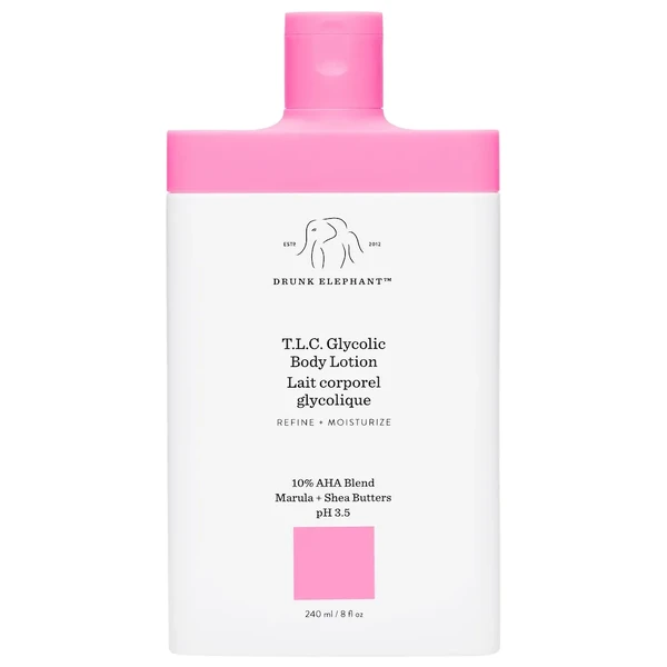 Оновлюючий лосьйон для тіла з гліколевою кислотою Drunk Elephant T.L.C Glycolic Body Lotion, 240 мл