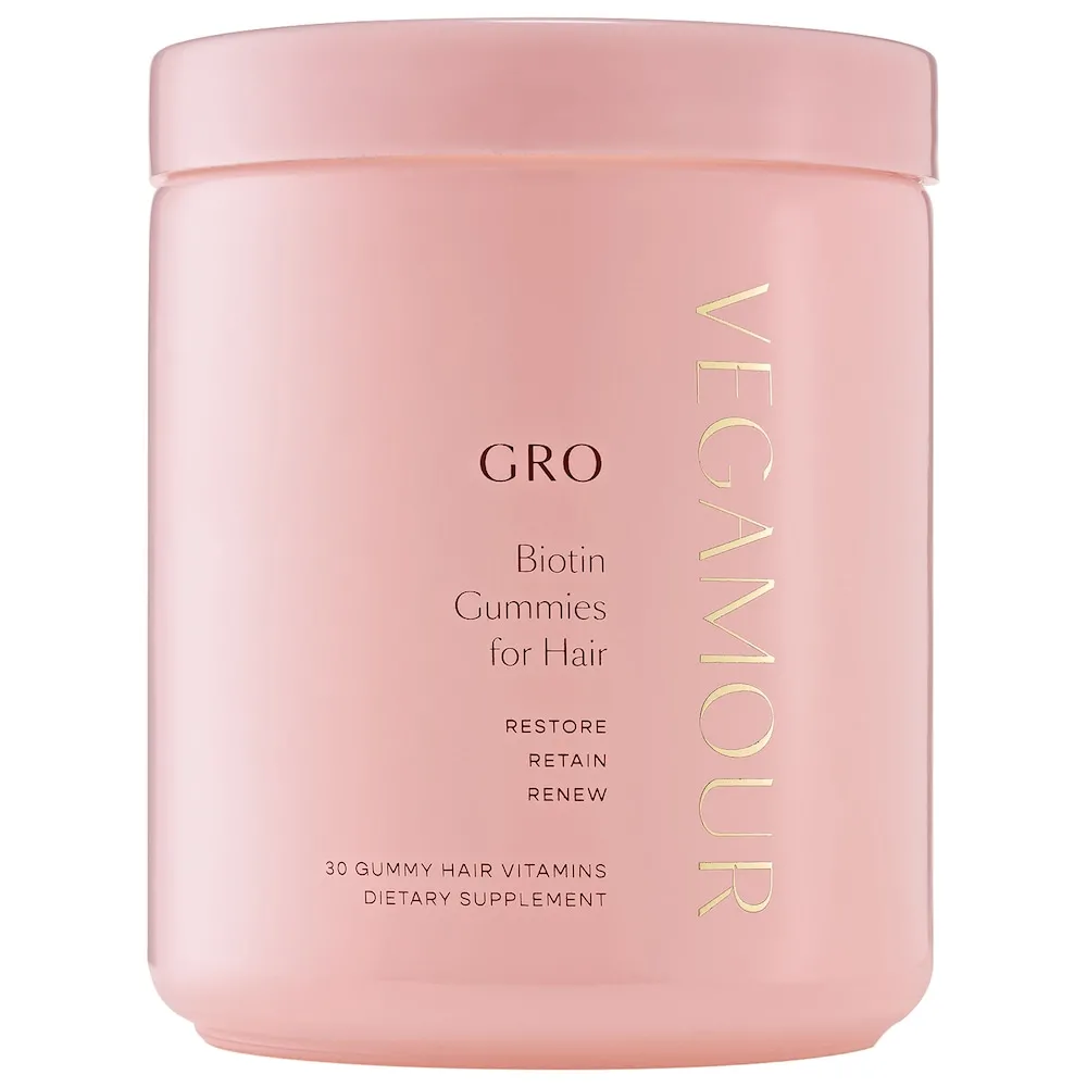 Вітаміни для волосся та нігтів Vegamour GRO Biotin Gummies for Thinning Hair 30 шт