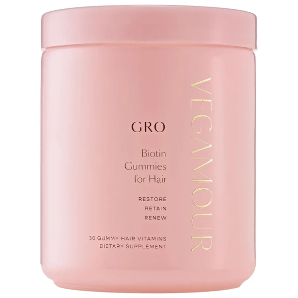 Вітаміни для волосся та нігтів Vegamour GRO Biotin Gummies for Thinning Hair 30 шт